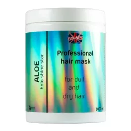   Ronney HoLo Shine Star Aloe pakolás/ hajmaszk 1000ml Fénytelen és száraz hajra