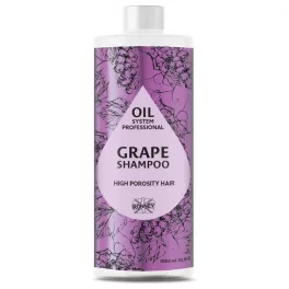   Ronney Professional Oil System Sampon 1000ml erősen porózus hajra Szőlő olajjal