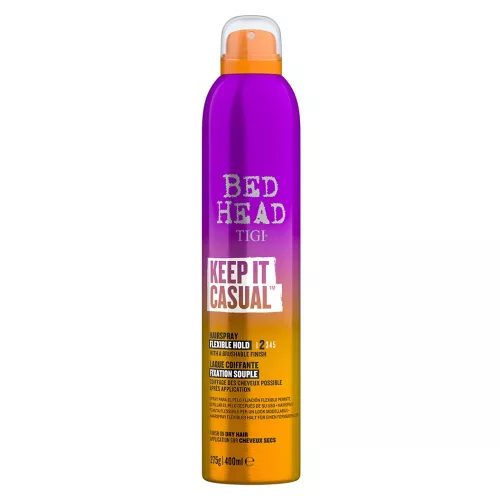 Tigi Bed Head Keep It Casual - Rugalmas tartást adó hajlakk 300 ml