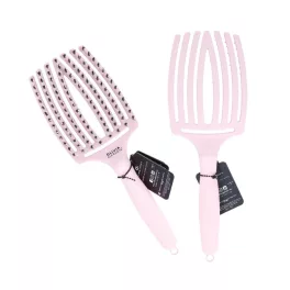 Olivia Garden Finger Brush Combo L Large Pastel PINK