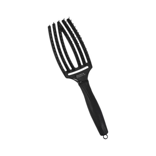 Olivia Garden Finger Brush Midnight Desert Black Onix Bontókefe FEKETE