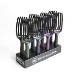 Olivia Garden Finger Brush Midnight Desert Green Emerald Bontókefe ZÖLD