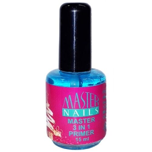 Master Nails Primer ecsetes 15ml 3in1 X-Mas Limited