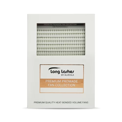 Long Lashes 4D Premium Promade Volume Fans CC/0,05 8-13mm