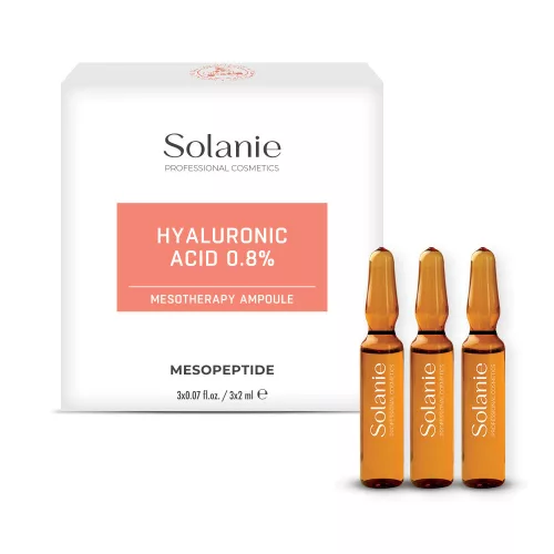 Solanie Hialuronsav 0,8% Mezoterápiás ampulla 3X2 ml SO11209