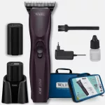 Wahl KM Supera Horse Clipper/Lószőr nyíró 2x Battery 1263-0473 Burgundi