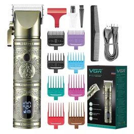   VGR Professzionális Hajvágógép Trimmelő Barber Professional Hair Clipper V-697