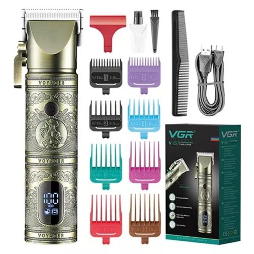 VGR Professzionális Hajvágógép Trimmelő Barber Professional Hair Clipper V-697