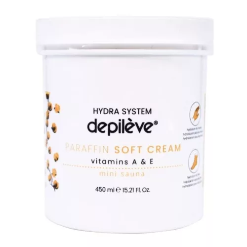 Depiléve Lágy paraffin krém 450ml tégelyben