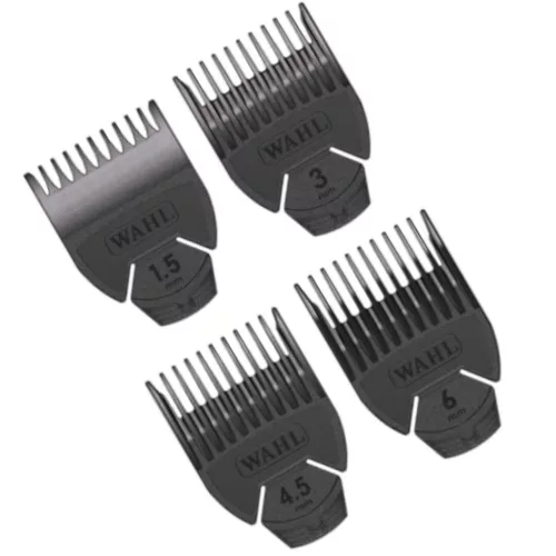 Wahl felrakható fésűszett Trimmer, 1501-7000 4db 1,5, 3, 4,5 6mm