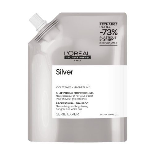 L'Oréal Serie Expert Silver sampon 500ml Újratöltő Csomag