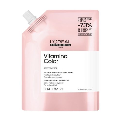 L'Oréal Serie Expert Vitamino Color sampon 500ml Újratöltő Csomag