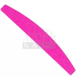 Master Nails Reszelő FA vékony, ÍVES 100/100 PINK