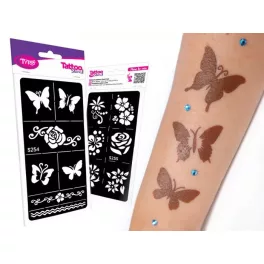 2 darabos Testfestő sablon csomag S254-S255