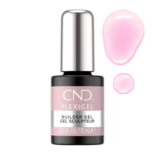 CND Plexigel Builder Clearly Pink színes építőzselé 15ml