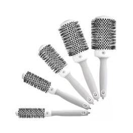   Olivia Garden Expert Shine Blowout körkefe SZETT 5db White & Grey