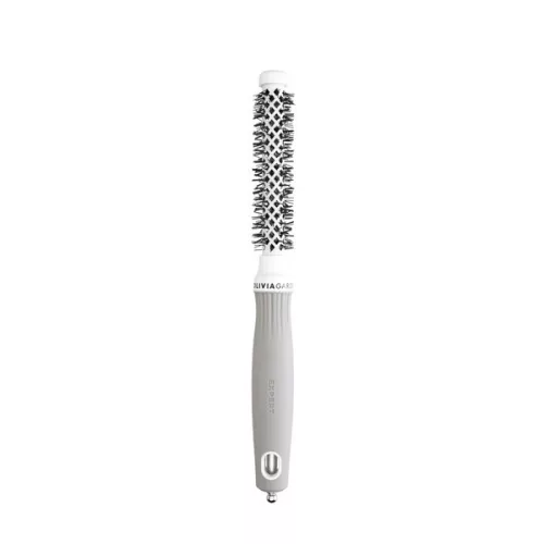 Olivia Garden Expert Shine Blowout körkefe 15mm White & Grey