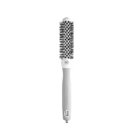   Olivia Garden Expert Shine Blowout körkefe 20mm White & Grey