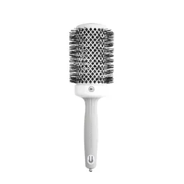   Olivia Garden Expert Shine Blowout körkefe 55mm White & Grey