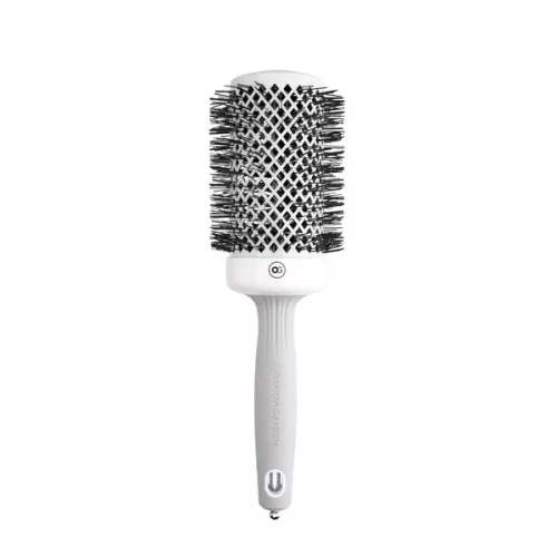 Olivia Garden Expert Shine Blowout körkefe 55mm White & Grey