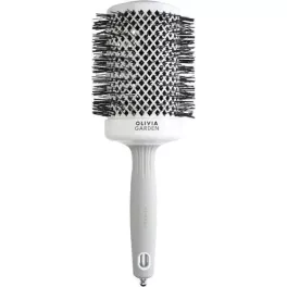   Olivia Garden Expert Shine Blowout körkefe 65mm White & Grey