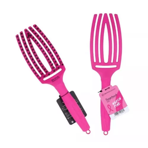 Olivia Garden Finger Brush 2023 Neon Pink Bontókefe