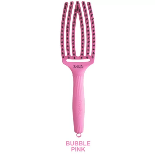 Olivia Garden Finger Brush 2024 Bubble Pink Bontókefe