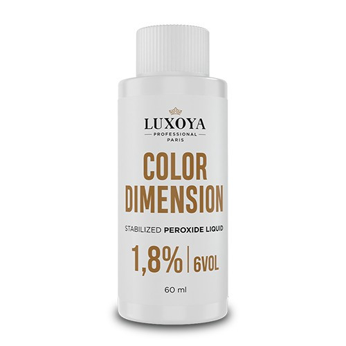 Luxoya Color Dimension Stabilized Liquid 60ml 6vol/1,8% folyadék
