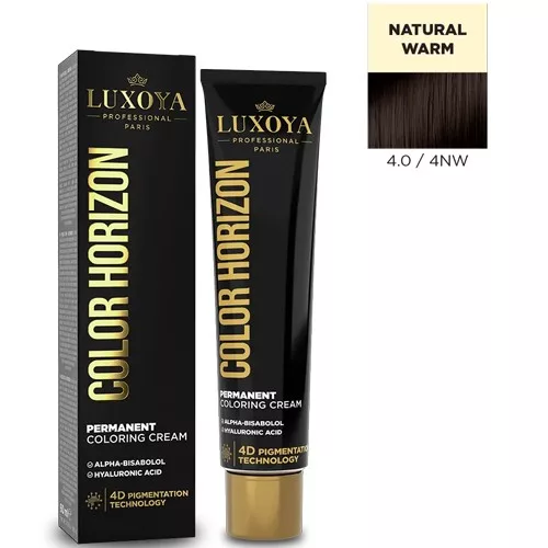 Luxoya Color Horizon 4.0/4NW 60ml Krémhajfesték