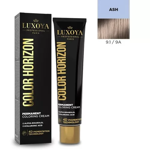 Luxoya Color Horizon 9.1/9A 60ml Krémhajfesték