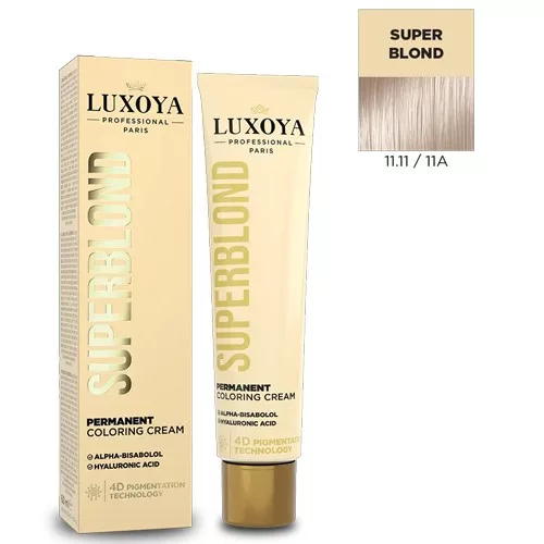 Luxoya SuperBlond 11.11/11A 60ml Extra világosító hajfesték