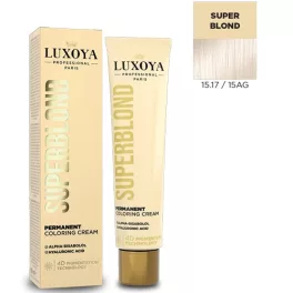   Luxoya SuperBlond 15.17/15AG 60ml Extra világosító hajfesték