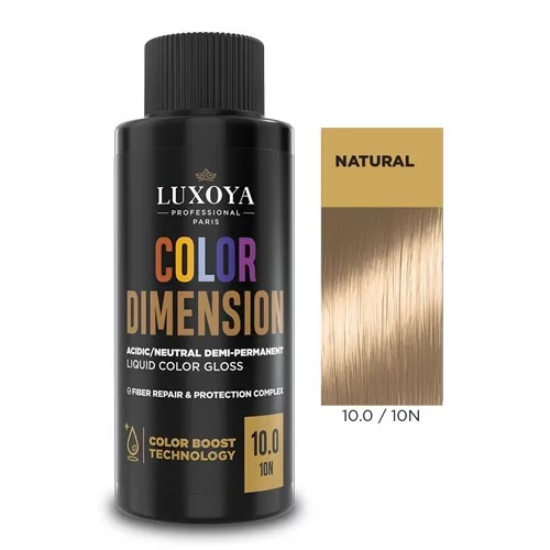 Luxoya Color Dimension 10.0/10N 60ml Ápoló tartós hajszínező