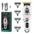 VGR Professzionális Haj és Szakállvágó Cordless Barber Hair Beard Clipper Fehér V-971W