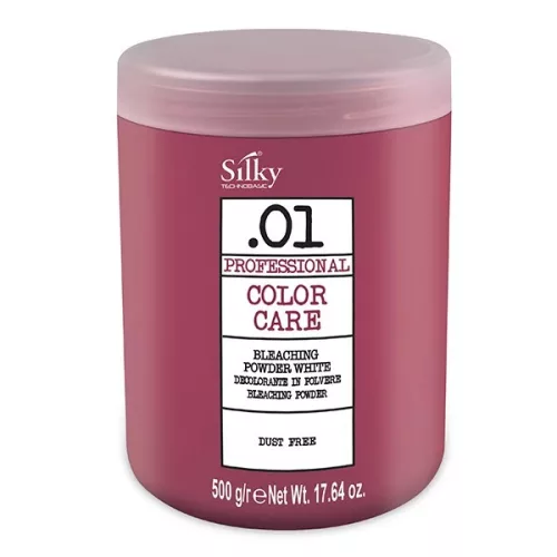 Silky Szőkítőpor Bleaching Powder White 7 árnyalat 500g Fehér