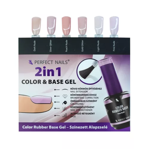 Perfect Nails HEMA FREE Gél Lakk Színpaletta - Nude