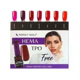 Perfect Nails HEMA FREE Gél Lakk Színpaletta - Colorful