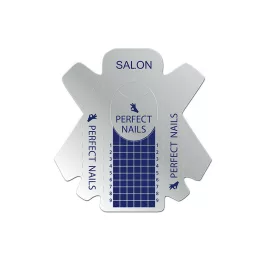 Perfect Nails Műköröm Sablon - Salon 50db KÉK