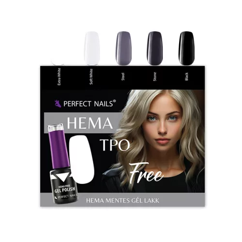 Perfect Nails Hema Free színpaletta - 8