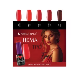 Perfect Nails Hema Free színpaletta - Red Classic