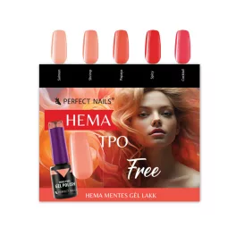Perfect Nails Hema Free színpaletta - Coral