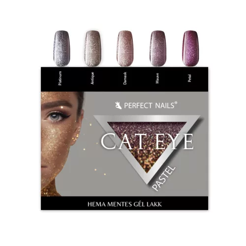 Perfect Nails Hema Free színpaletta - Pastel Cat Eye