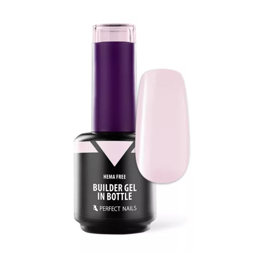 Perfect Nails HEMA FREE Builder Gel in Bottle - Színezett üveges építőzselé 15ml - Light Rose