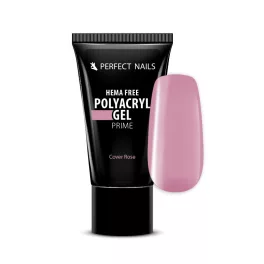   Perfect Nails PolyAcryl Gel Prime - Hema Free Tubusos Polygel - Cover Rose 30g