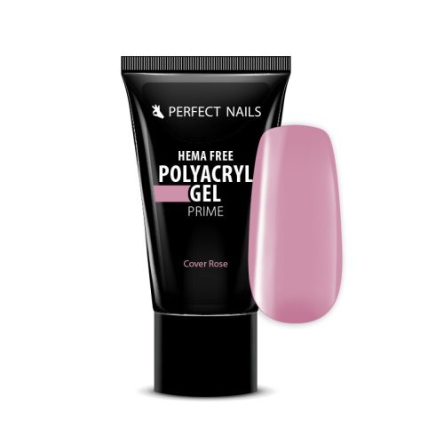 Perfect Nails PolyAcryl Gel Prime - Hema Free Tubusos Polygel - Cover Rose 60g