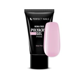   Perfect Nails PolyAcryl Gel Prime - Hema Free Tubusos Polygel - Baby Pink 60g
