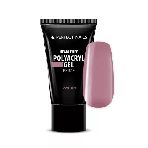 Perfect Nails PolyAcryl Gel Prime - Hema Free Tubusos Polygel - Cover Dark 30g