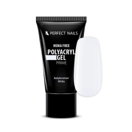  Perfect Nails PolyAcryl Gel Prime - Hema Free Tubusos Polygel - Babyboomer White 30g
