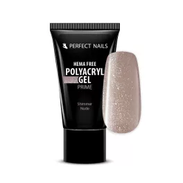   Perfect Nails PolyAcryl Gel Prime - Hema Free Tubusos Polygel - Shimmer Nude 30g