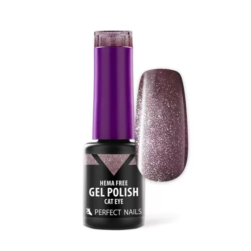 Perfect Nails HEMA FREE Cat Eye Gél Lakk - Mauve - 4ml